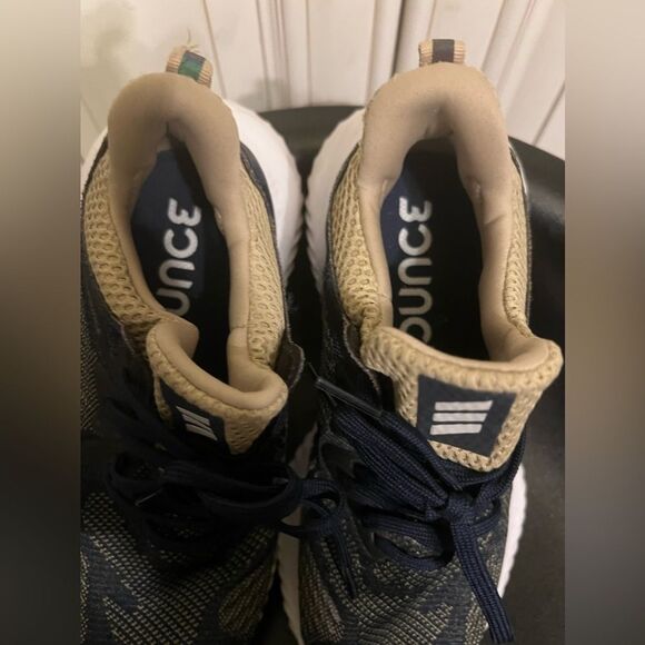 Adidas Run Alphabounce Beyond Blue Four Carbon Gold Georgia Tech  F36827 WMS 5 - Picture 10 of 11